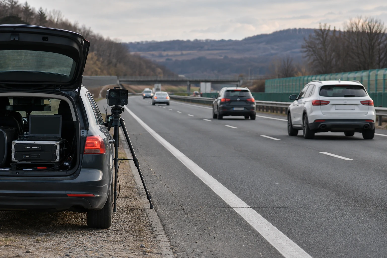 A1 km 325: 186–190 km/h — patru permise reținute pe sectorul Alba–Hunedoara