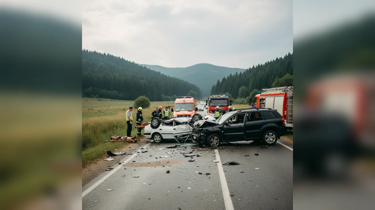 Accidente rutiere devastatoare în județul Hunedoara