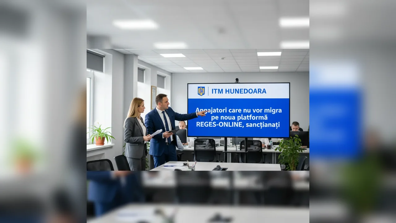 Angajatorii care nu adoptă platforma REGES-ONLINE riscă sancțiuni