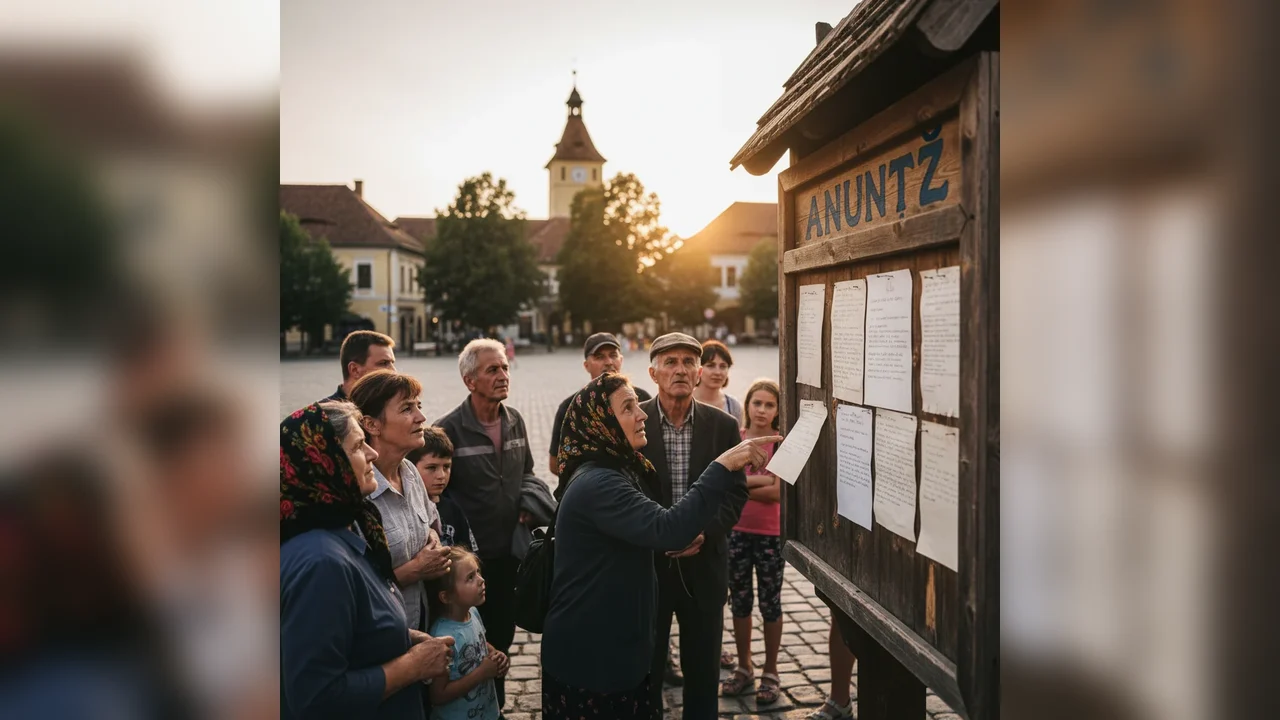 Anunț Important pentru Comunitatea Locală