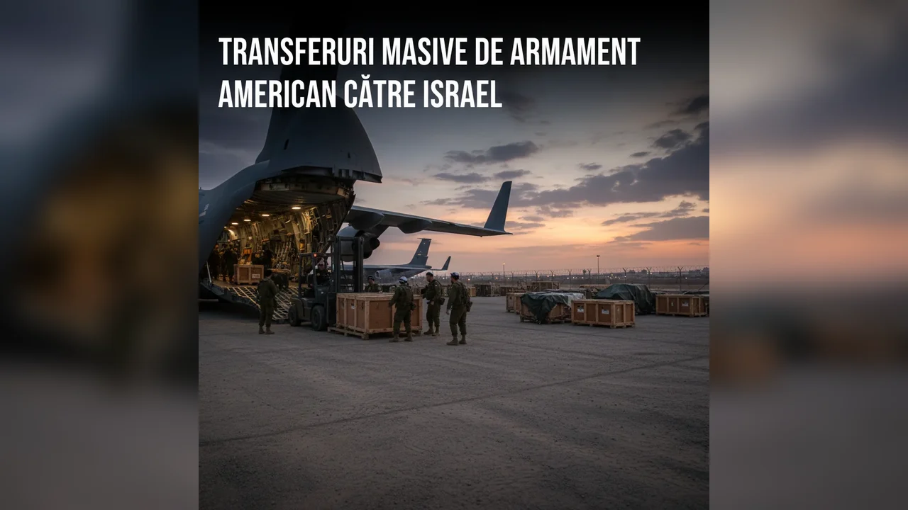 Armament american: Transferuri masive către Israel confirmate
