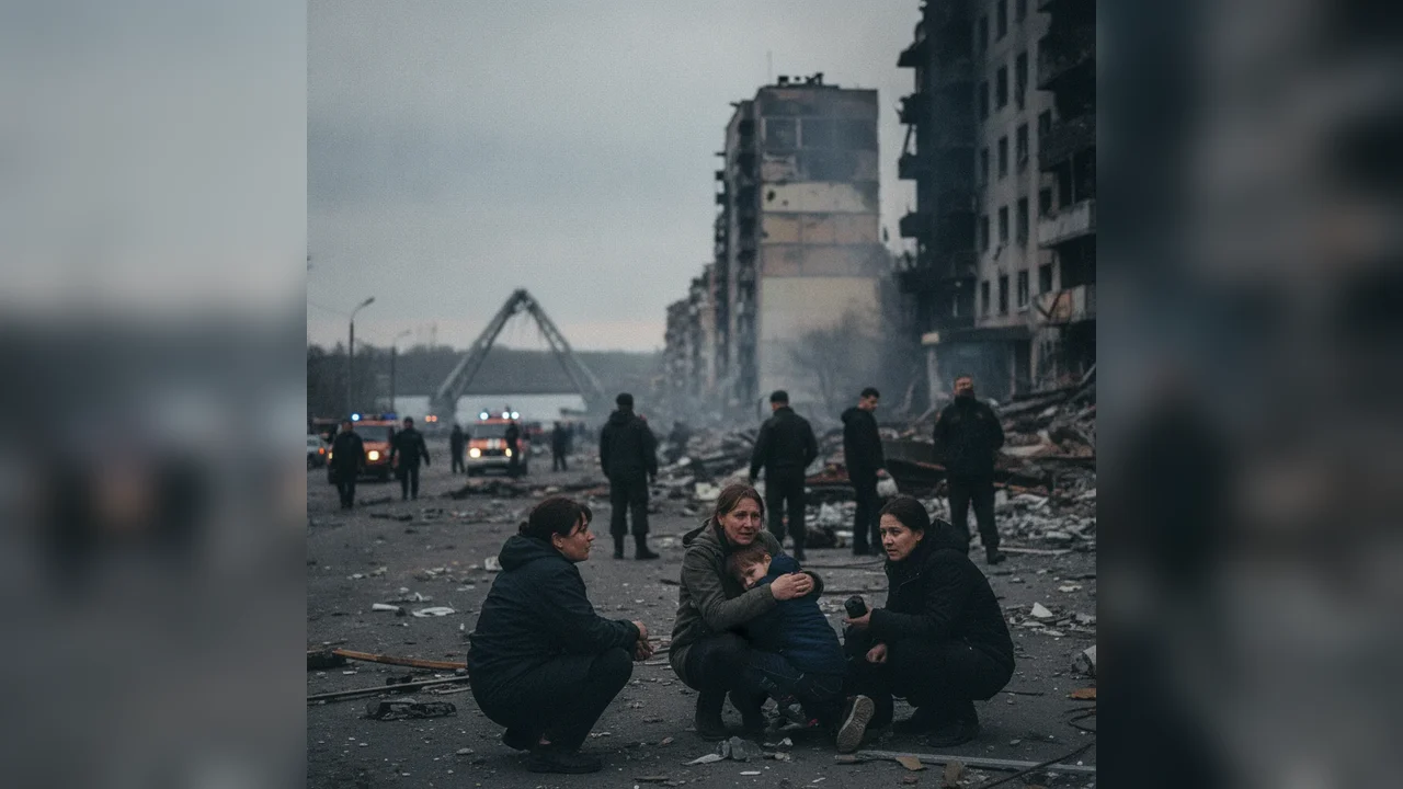 Atac cu rachete și drone la Kiev: 21 de morți