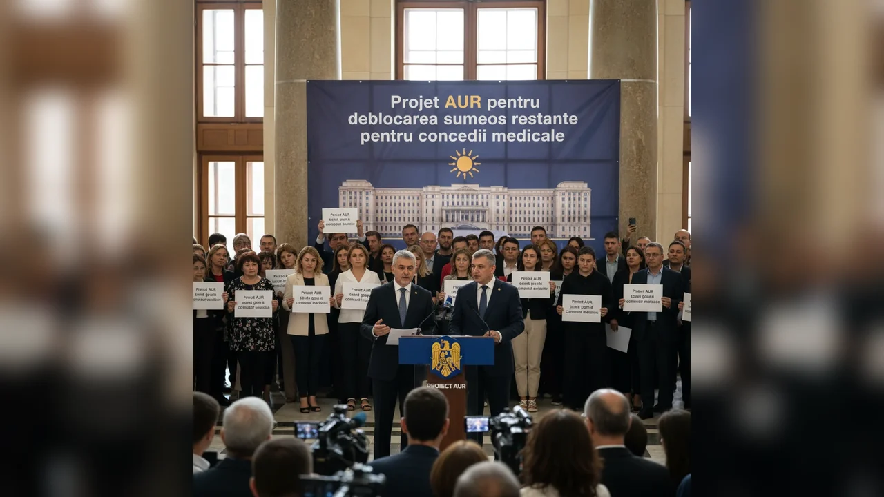 AUR lansează proiect pentru deblocarea concediilor medicale