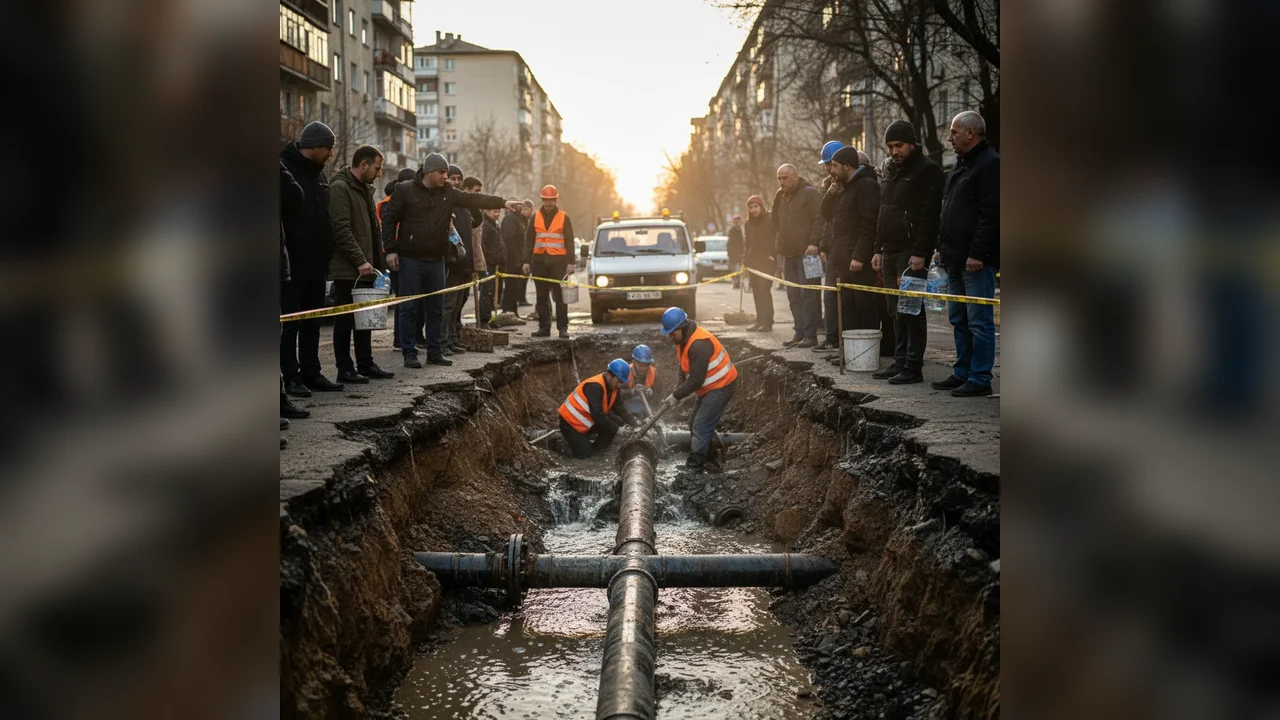 Avarii succesive la rețeaua de apă din Deva duc la opriri programate în mai multe zone ale orașului