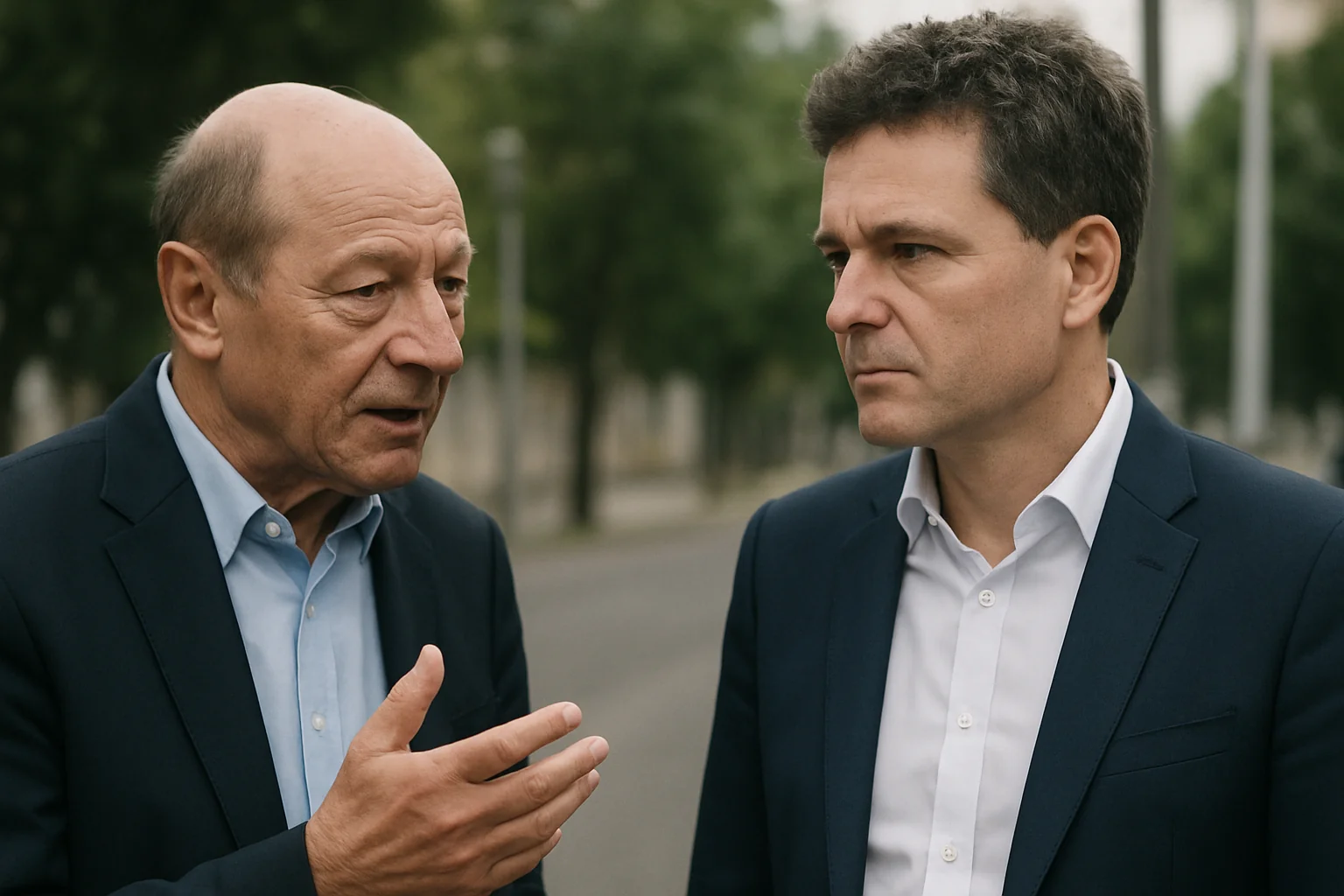 Băsescu critică deciziile lui Nicușor Dan în criza politică
