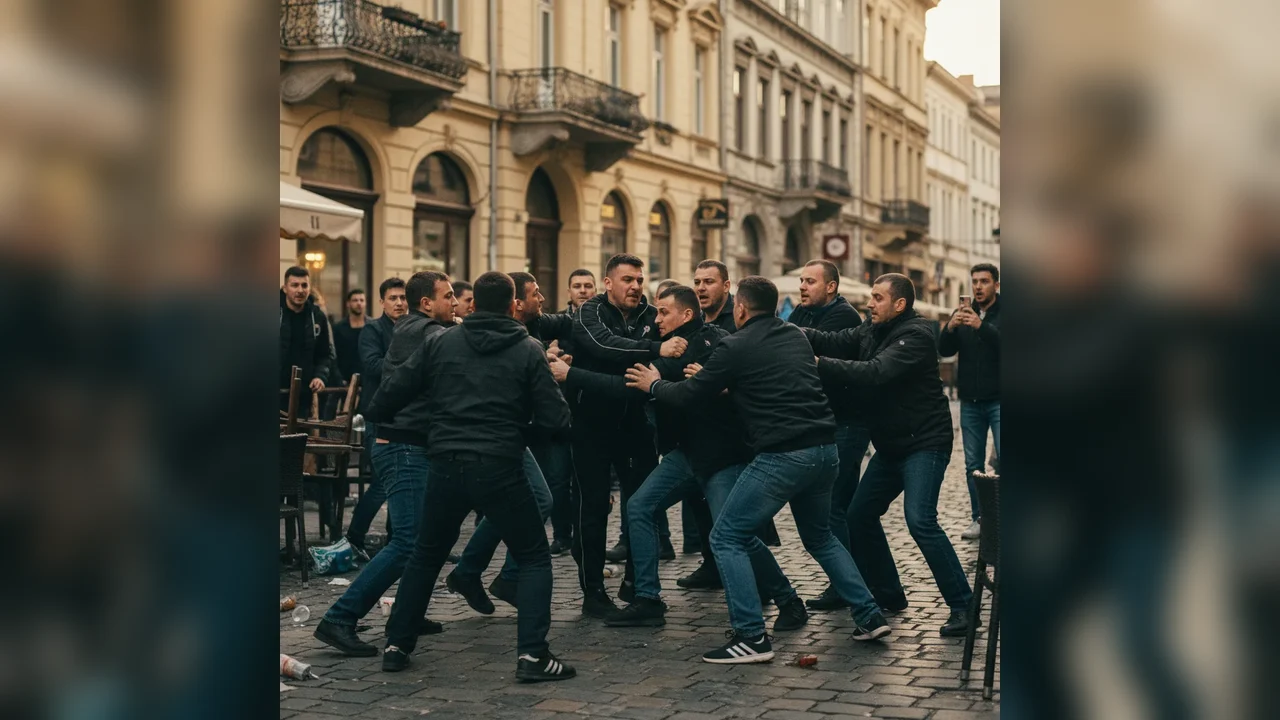 Bătaie între români și ucraineni în Centrul Vechi, alertă!