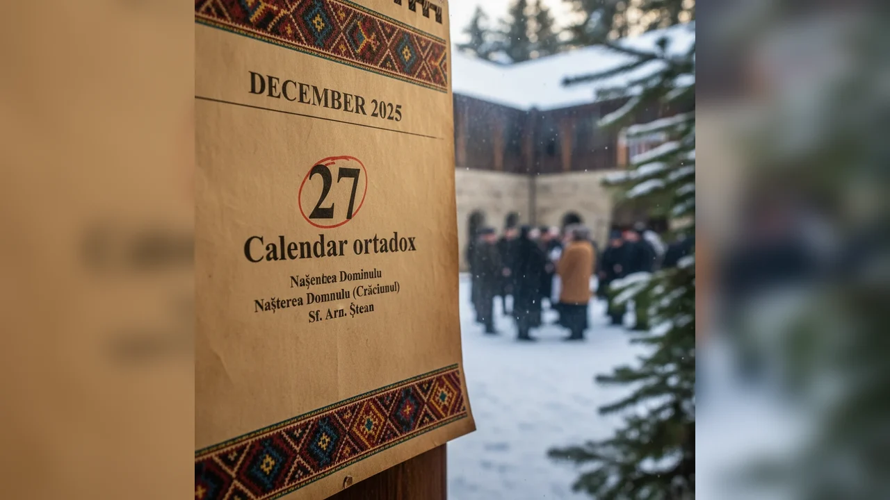 Calendar ortodox – 2025-12-27