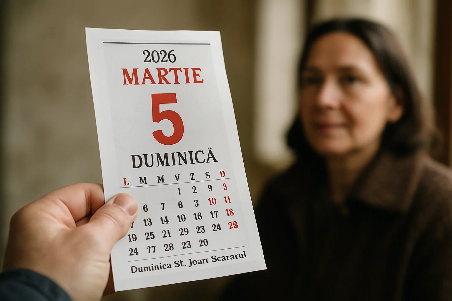 Calendar ortodox – 2026-03-05