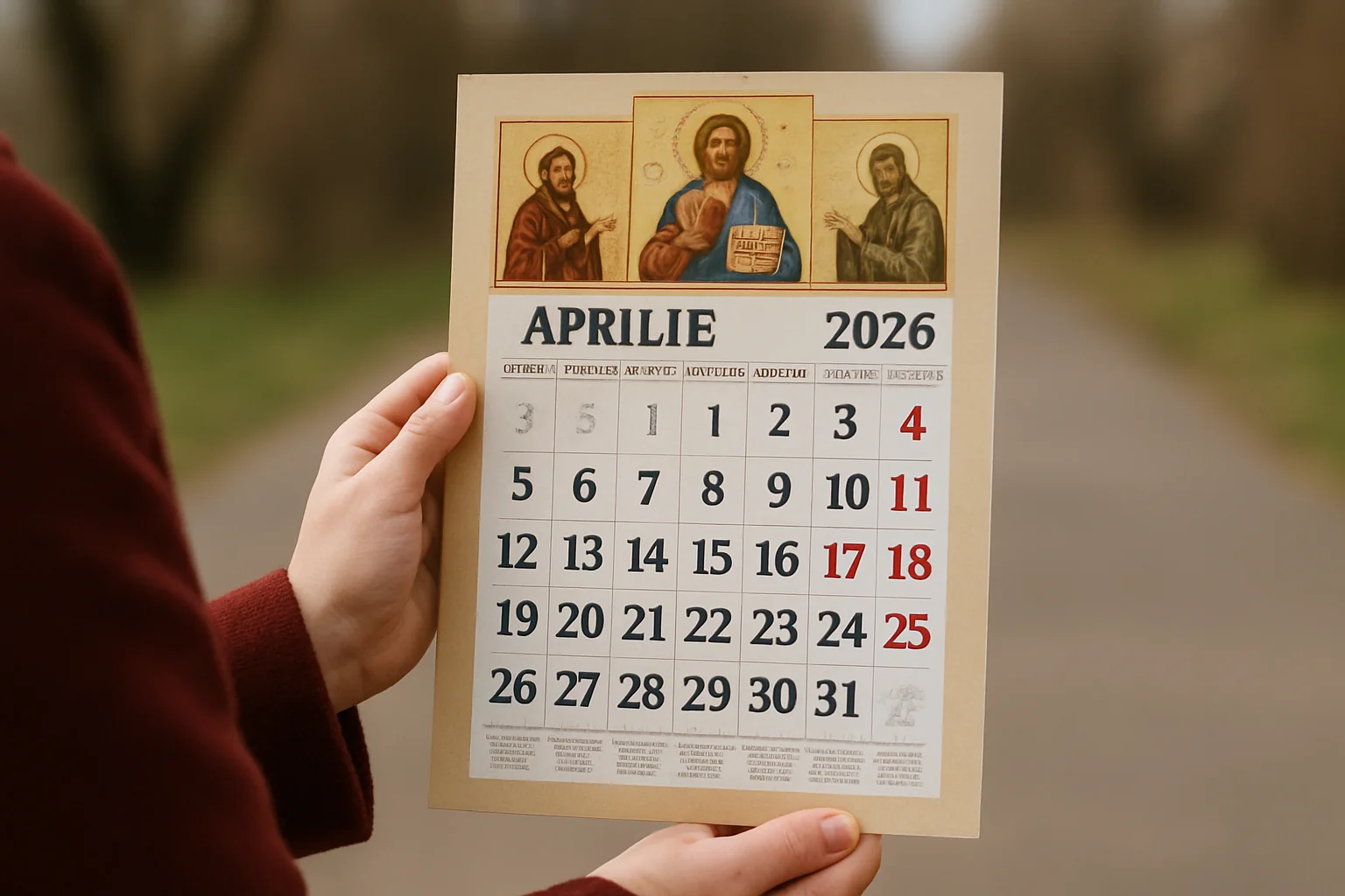 Calendar ortodox – 2026-04-17