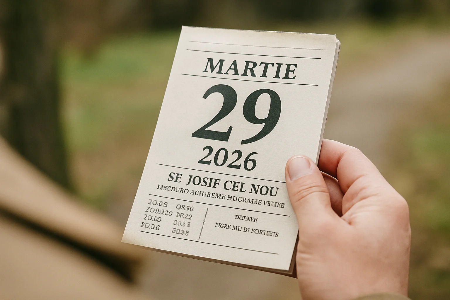Calendar ortodox – 29 martie 2026