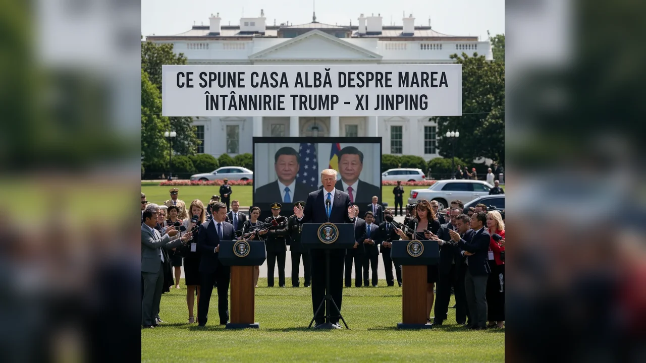Casa Albă explică despre întâlnirea dintre Trump și Xi Jinping