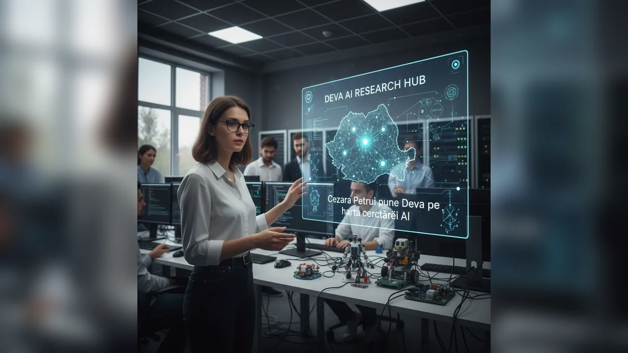 Cezara Petrui transformă Deva într-un centru important al cercetării în inteligența artificială