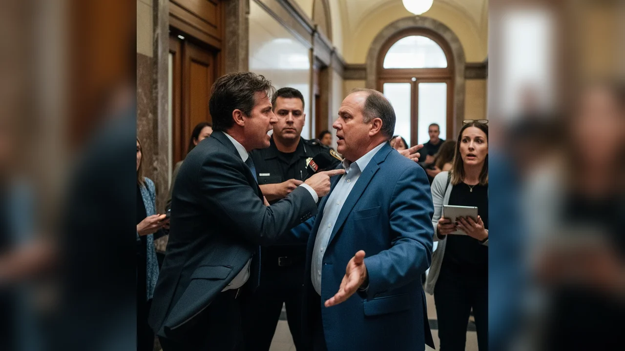 Conflict între politicieni: ascultă mesajul șovinului