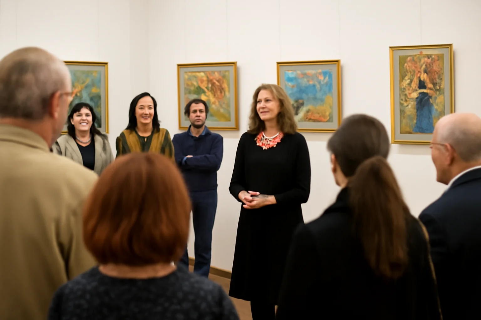 Debut expozițional la Deva: prima expoziție de pictură a Anei Hutter, găzduită de Biblioteca Județeană