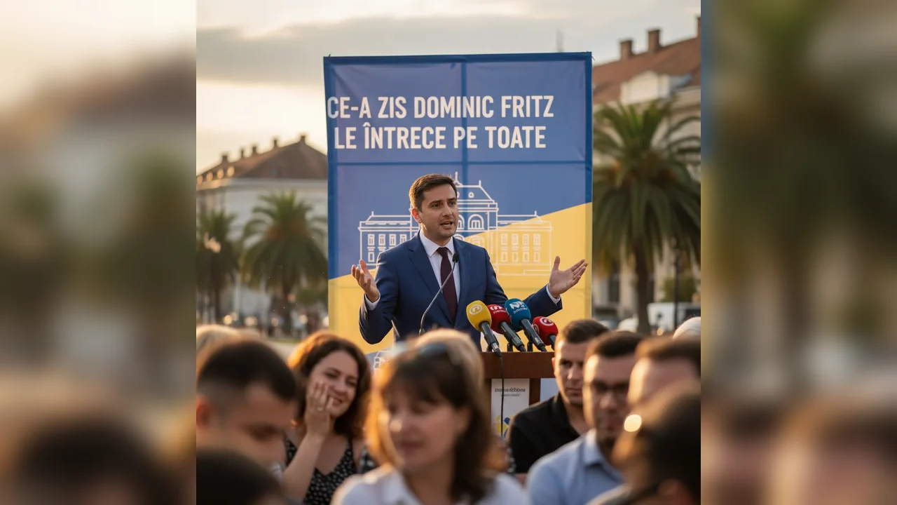 Declarația lui Dominic Fritz impresionează pe toată lumea