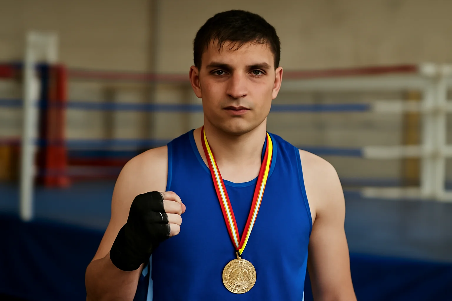 Denis Bacrău devine campion național la seniori la box