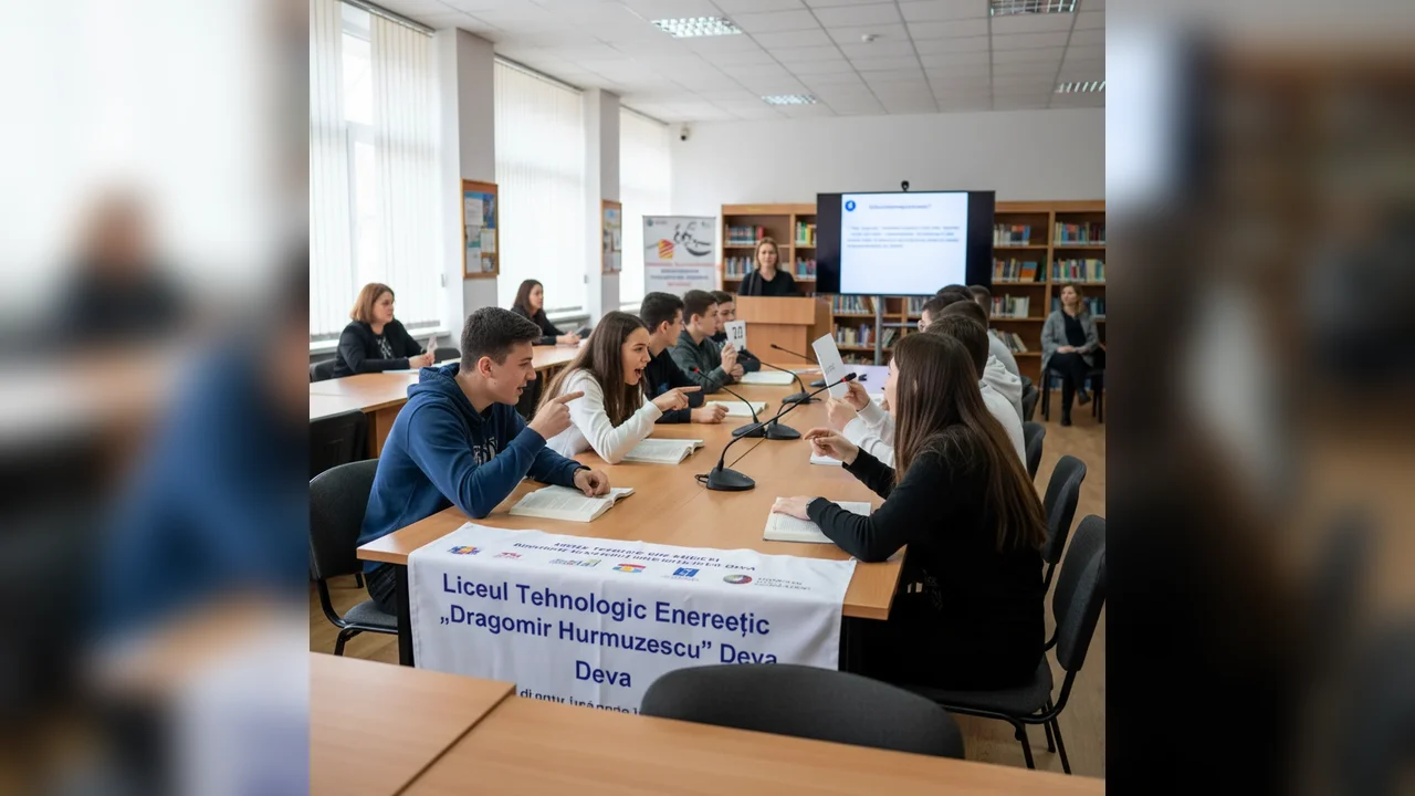 Echipa Liceului Tehnologic Energetic „Dragomir Hurmuzescu” din Deva, învinsă în concursul „Citești și câștigi!”