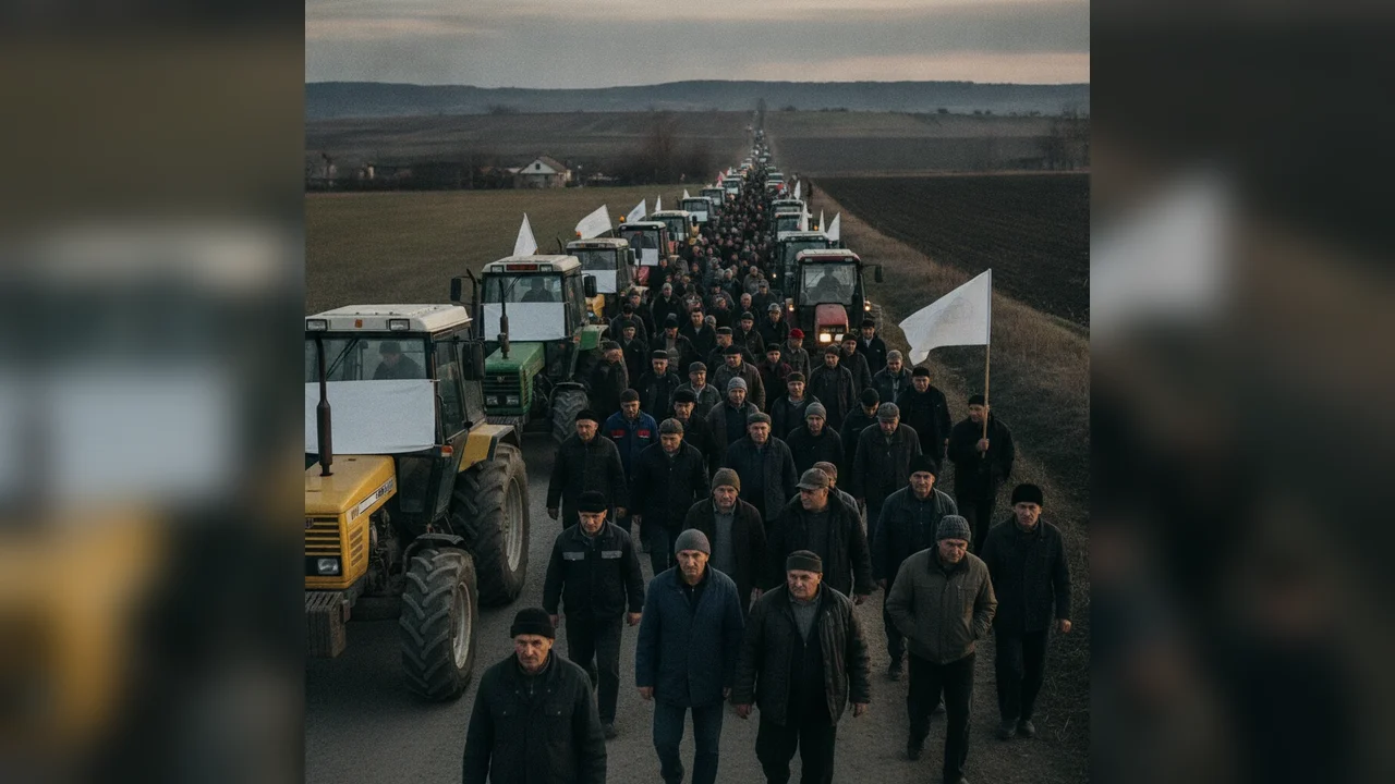 Fermieri moldoveni protestează: TVA majorat la produse agricole
