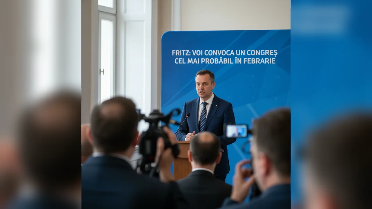 Fritz anunță convocarea unui congres cel mai probabil în februarie