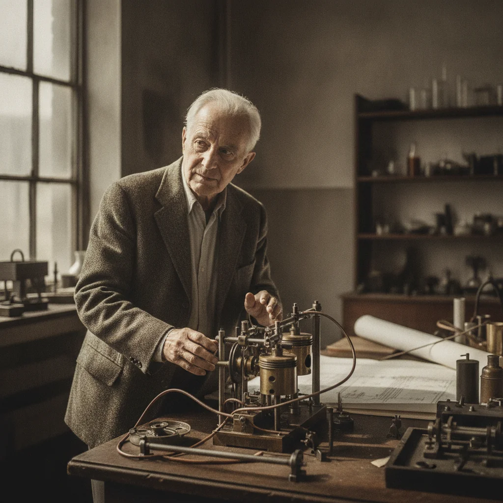 George Constantinescu, inventatorul român care a dus vibrațiile din Craiova în aviația britanică