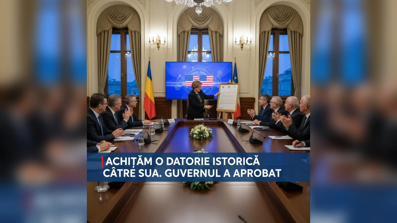 Guvernul României aprobă plata datoriei istorice către SUA