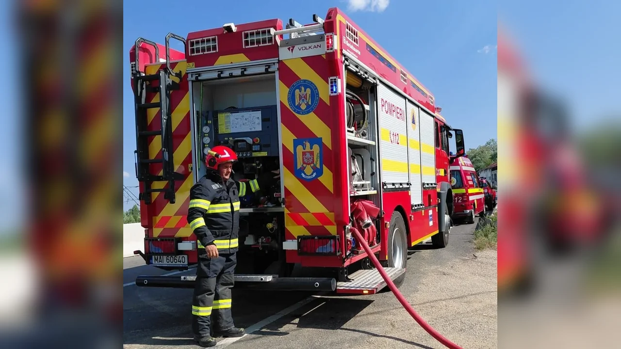 Hunedoara: 216 intervenții ISU în weekend, 25 ha de vegetație afectate