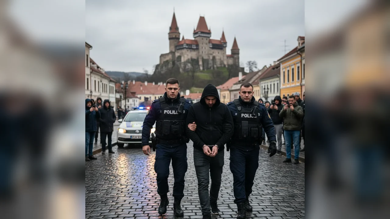 Hunedoara: bărbat de 50 de ani reținut după agresiune și furt pe terasă
