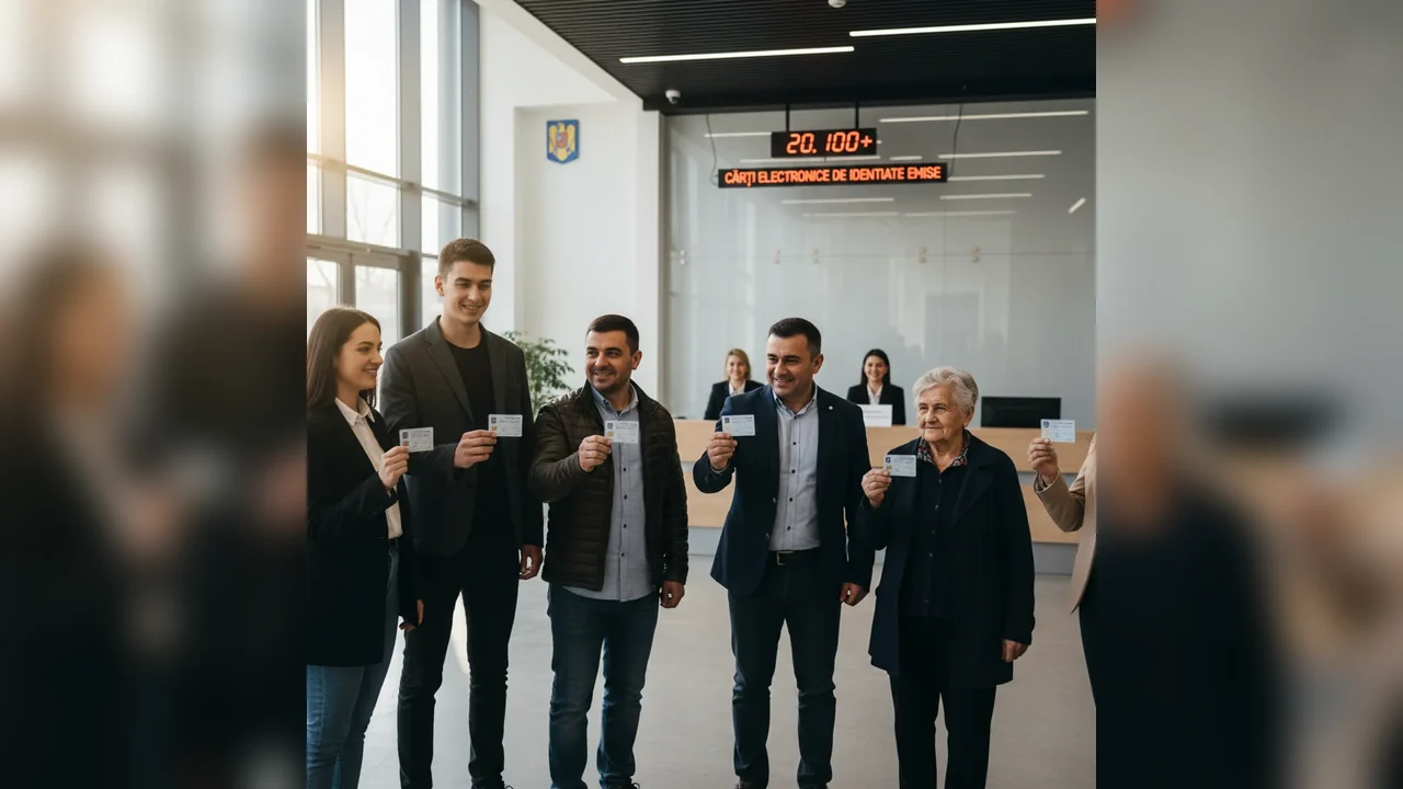 Hunedoara înregistrează peste 20.100 de cărți electronice de identitate emise în ultimele șase luni
