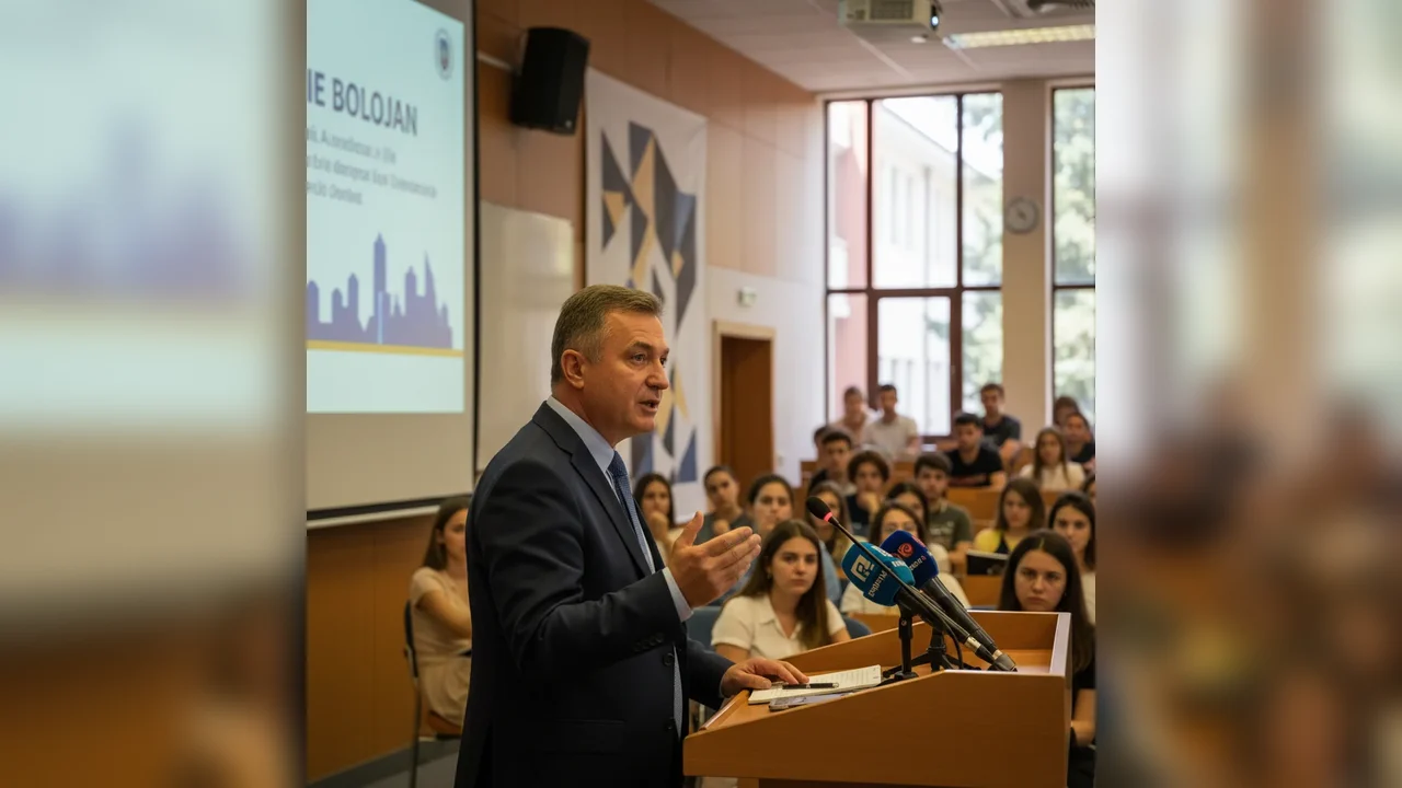 Ilie Bolojan susține discursuri motivaționale pentru studenți