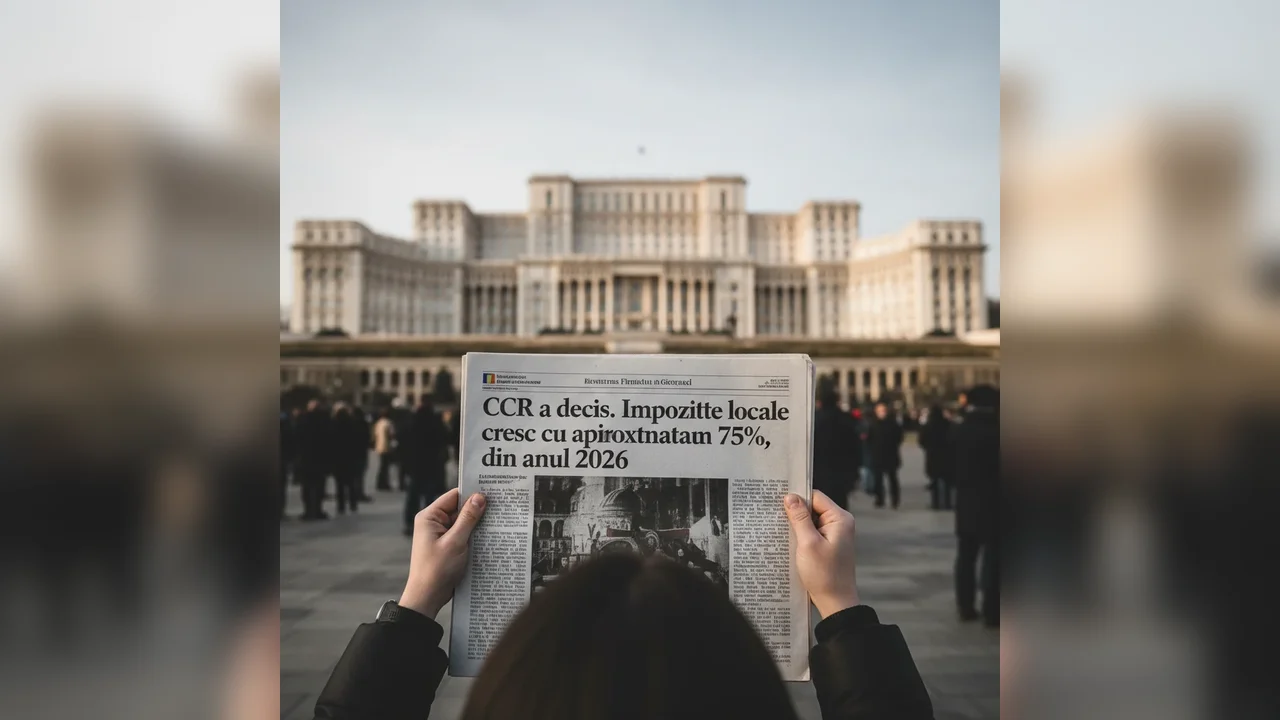 Impozitele locale vor crește cu circa 75% din 2026