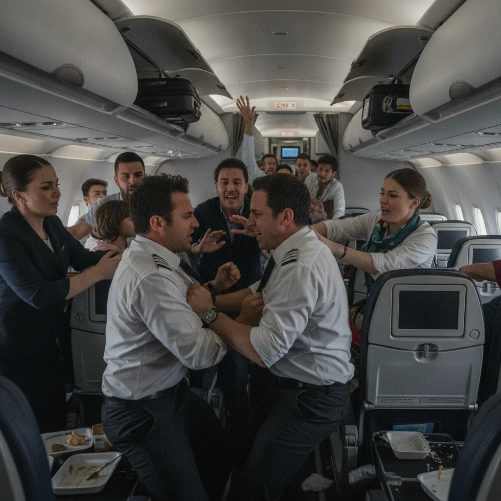 Incident grav la bordul unui avion Flydubai: copilotul ar fi atacat pilotul, iar aeronava a pierdut 14.000 de picioare