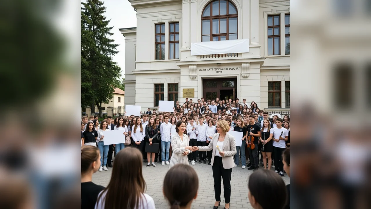 Liceul de Arte „Sigismund Toduță” din Deva își păstrează clasele, după suplimentarea planului de școlarizare