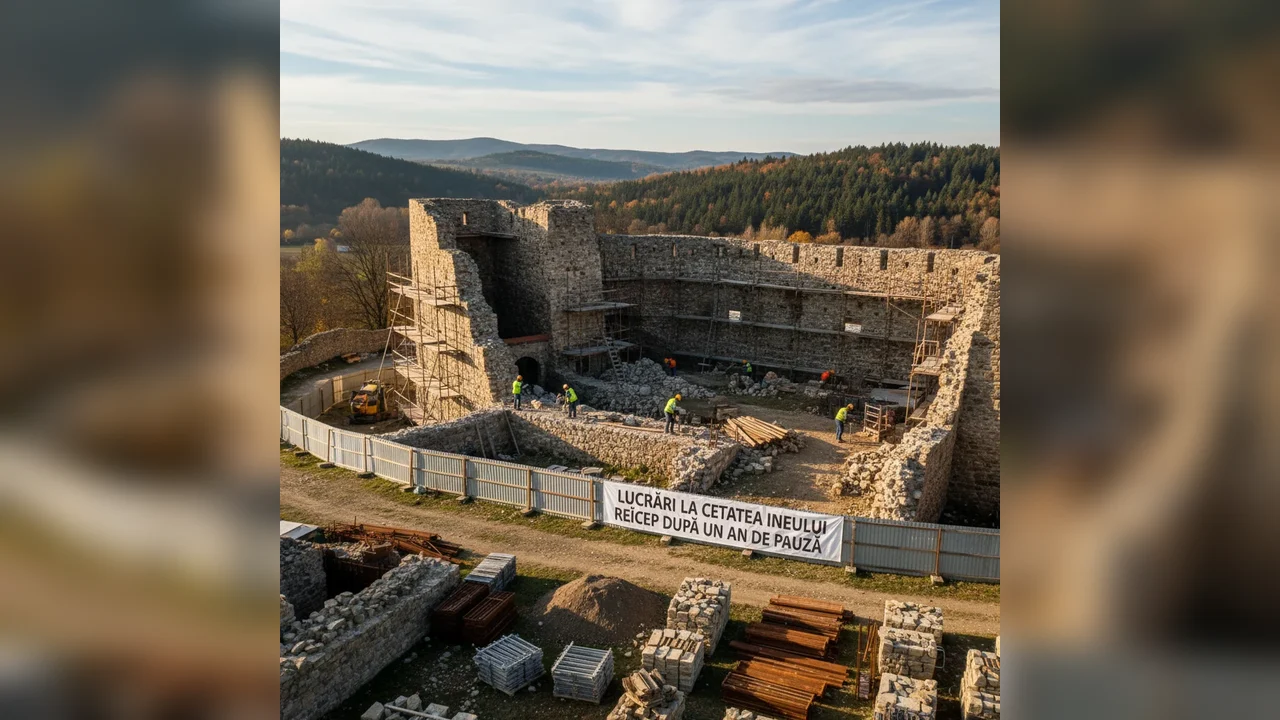 lucrările reîncep după un an de pauză