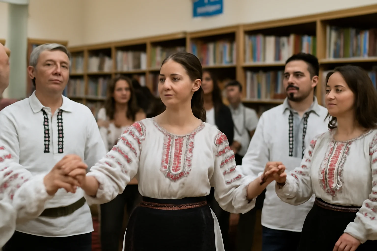 Manifestare culturală „Hora Unirii” la Biblioteca Județeană din Deva, de Ziua Unirii Principatelor