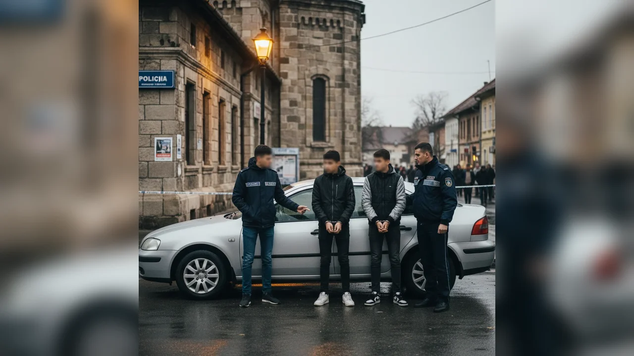 Minori din Hunedoara, anchetați pentru furtul unei mașini