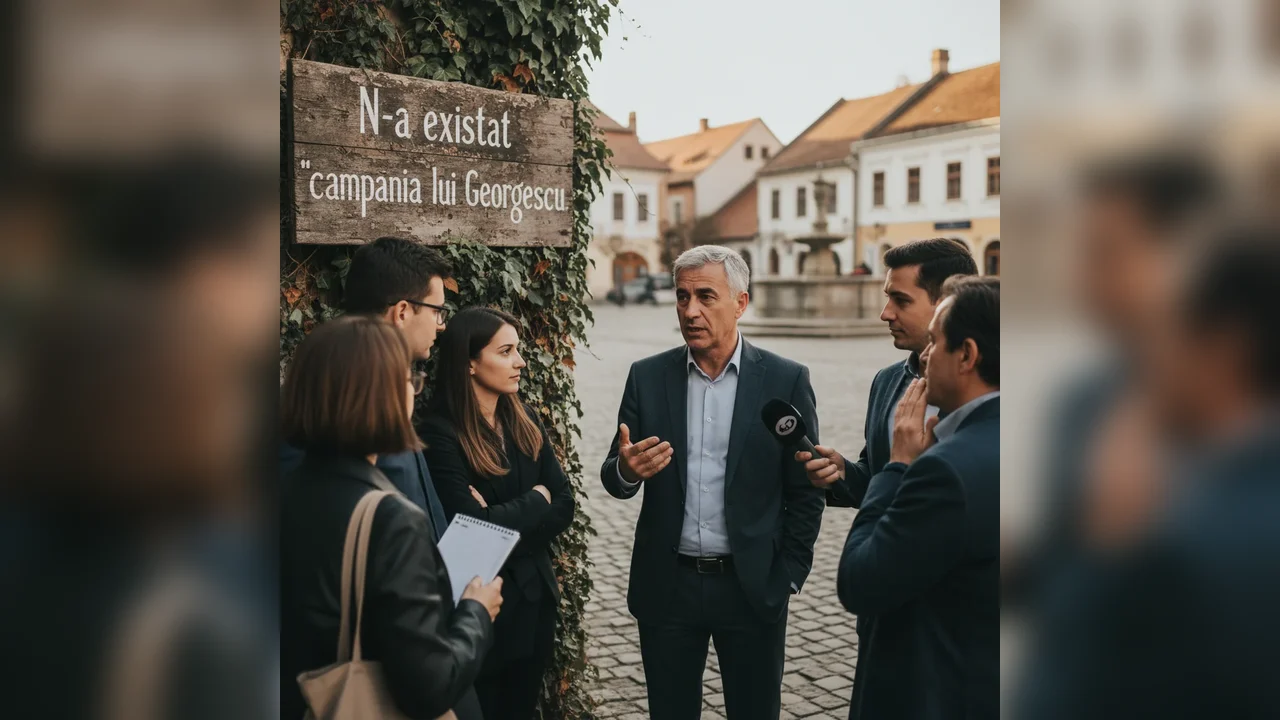 Mitul așa-numitei campanii a lui Georgescu este demontat