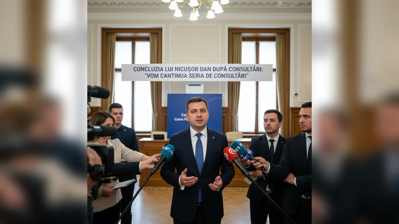 Nicuşor Dan anunță continuarea consultărilor importante