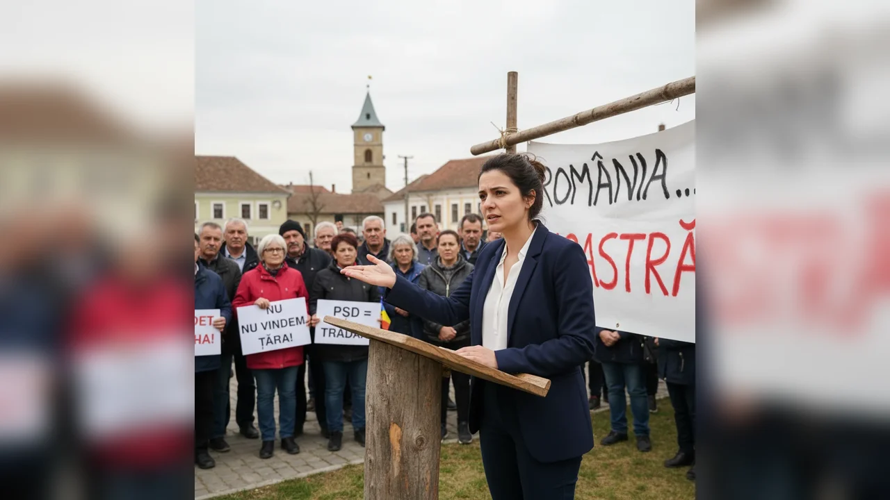 Oana Gheorghiu spune că PSD a vândut țara românilor