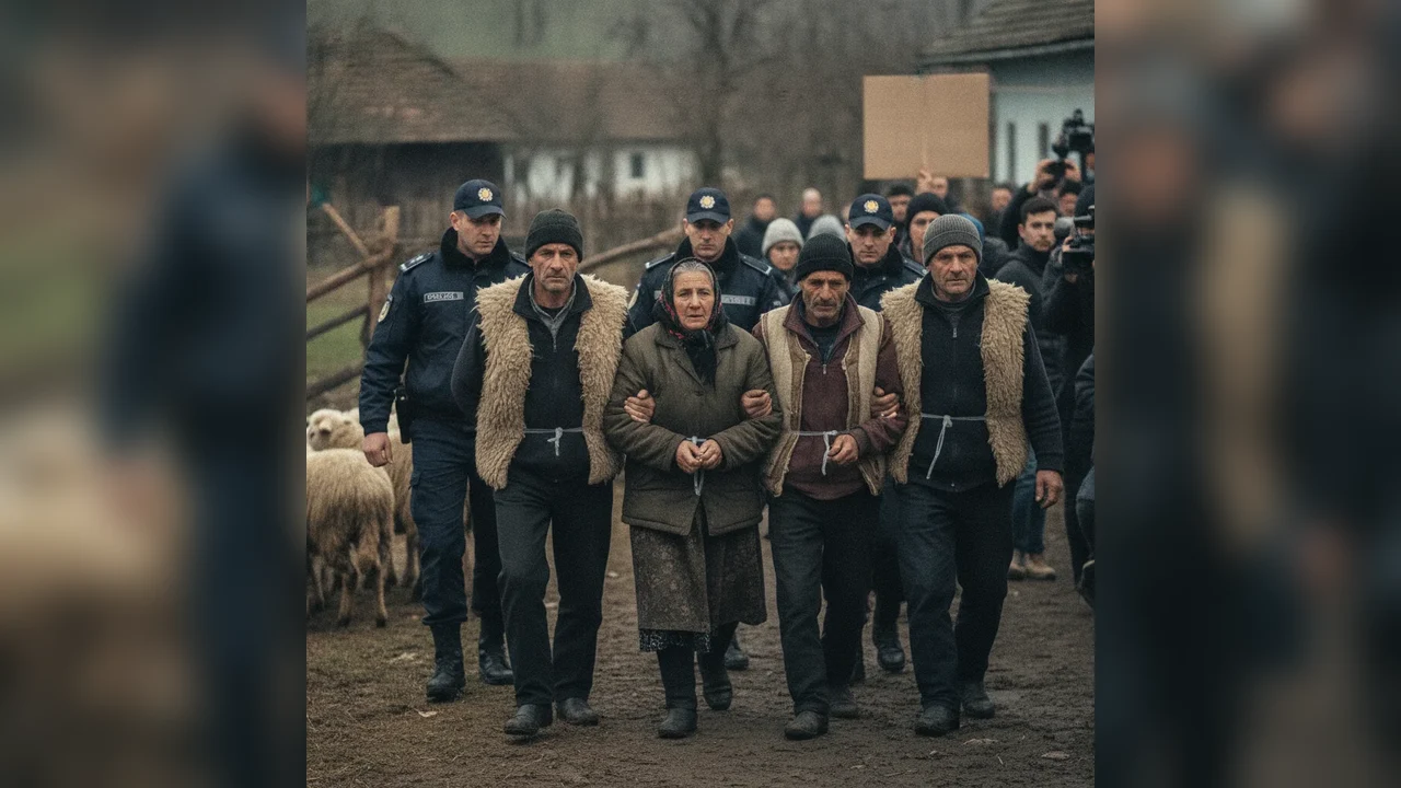 Patru arestați și unul în arest la domiciliu după protestul ciobanilor