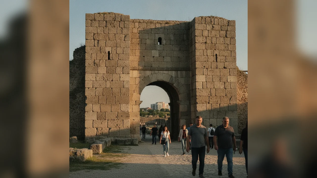 Poarta Praetoria, descoperită la Apulum după 2.000 de ani, pe bastionul Capistrano