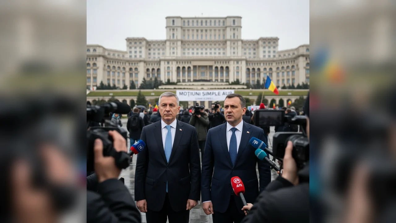 Predoiu și Marinescu, audiați luni în Parlament în urma moțiunilor simple depuse de AUR