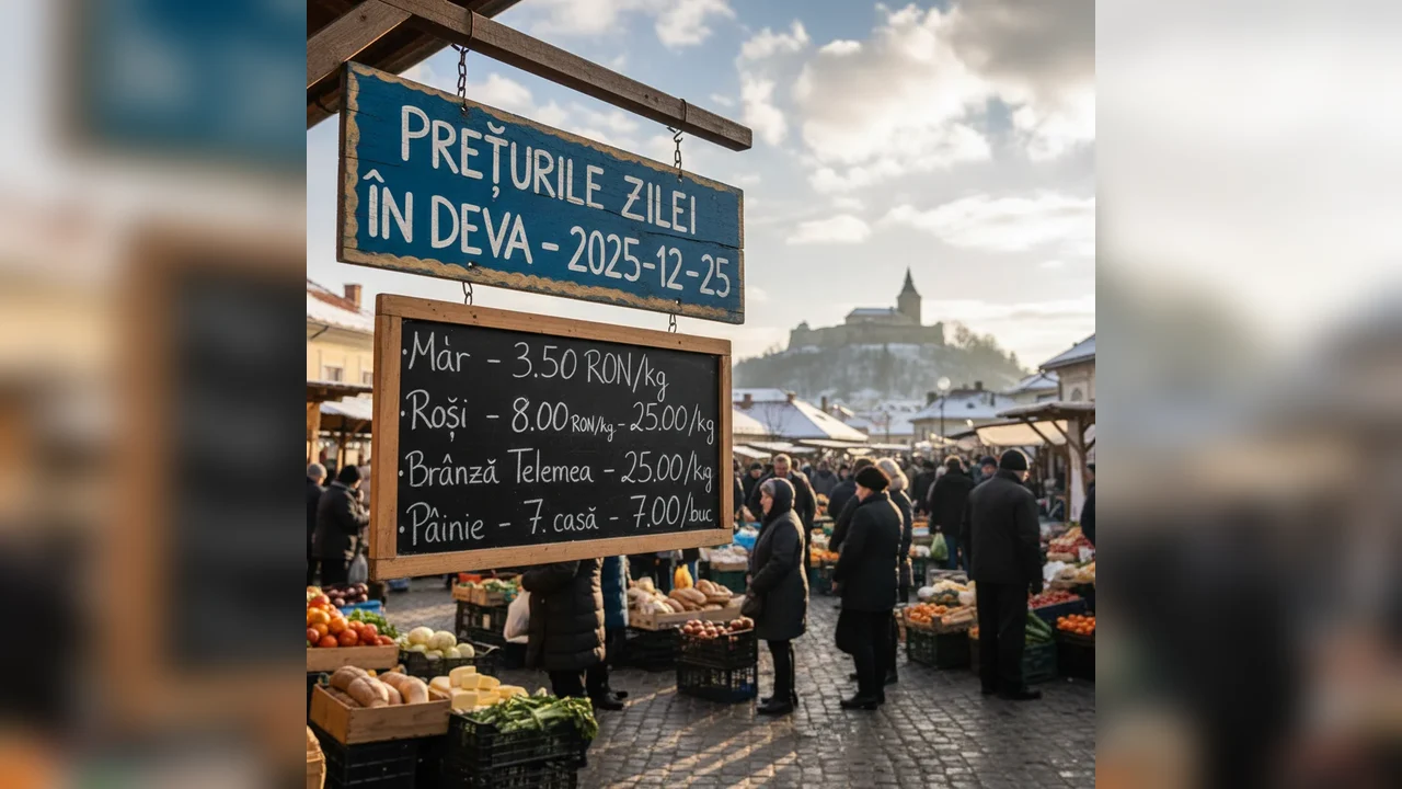 Prețurile zilei în Deva – 2025-12-25