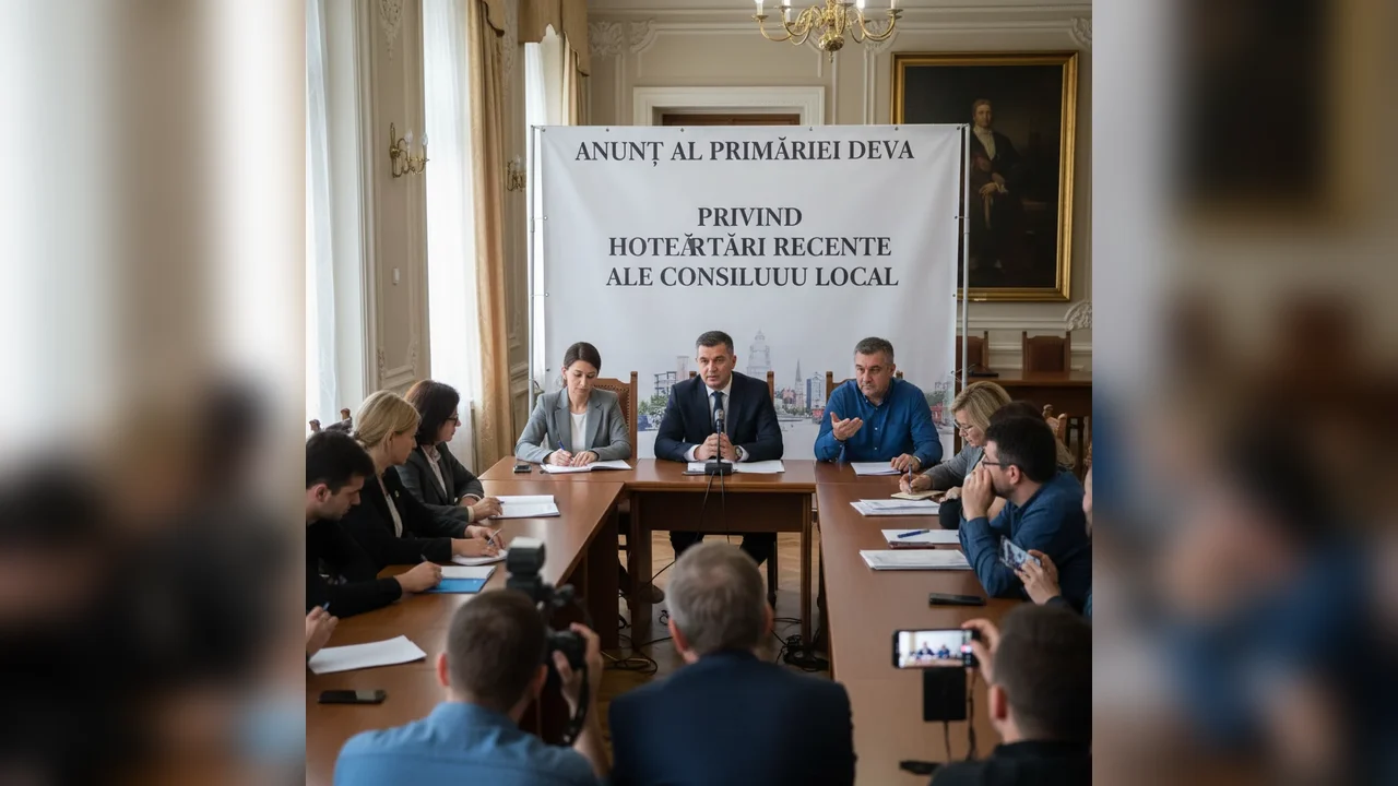 Primăria Deva anunță hotărârile adoptate de Consiliul Local în ședința din decembrie