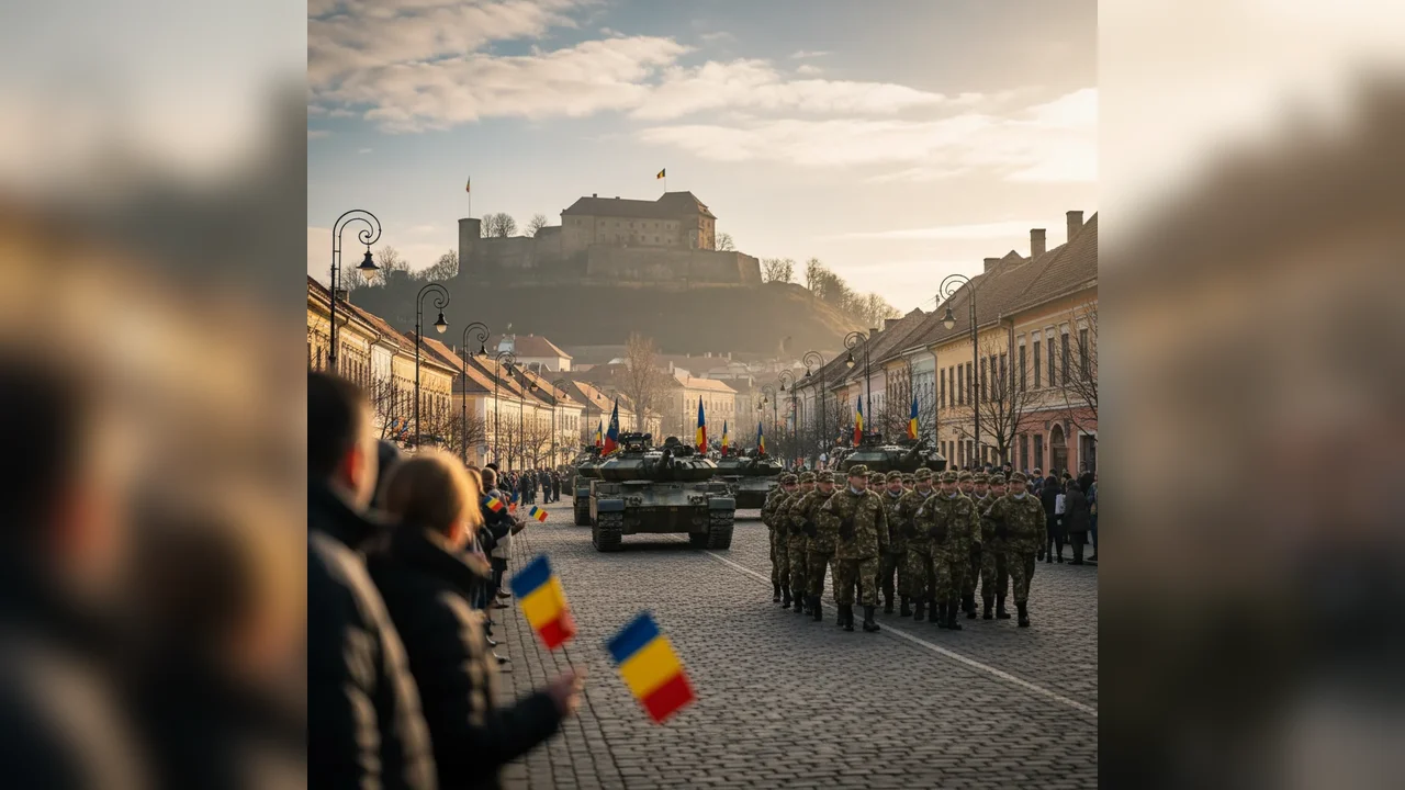 Programul și locația paradei militare de 1 Decembrie