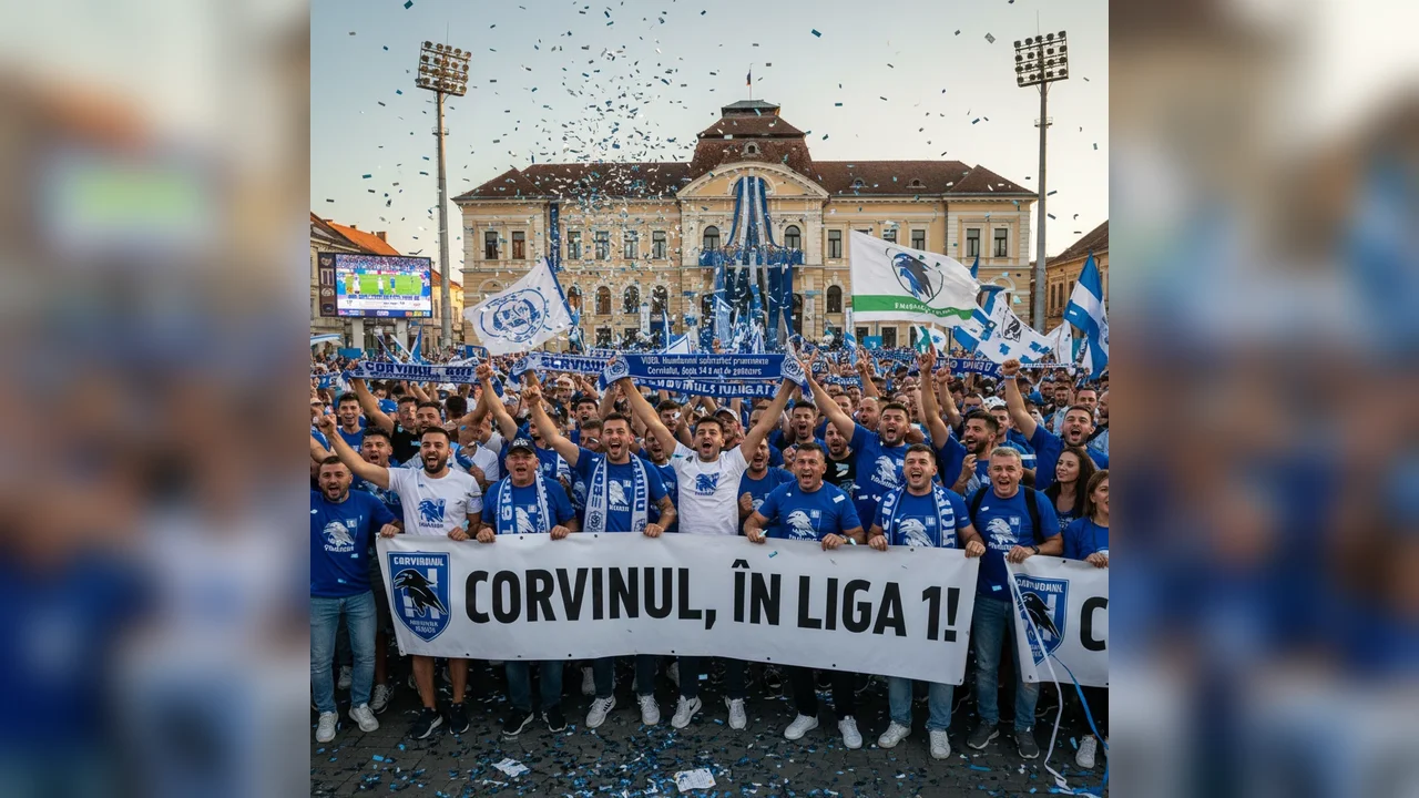 Promovarea Corvinului, sărbătoare pentru hunedoreni după 34 de ani