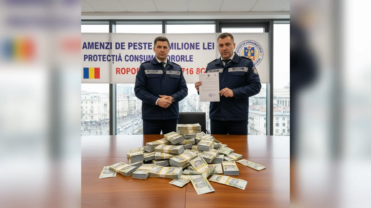Protecția Consumatorilor a aplicat amenzi de peste 4 milioane de lei în județul nostru