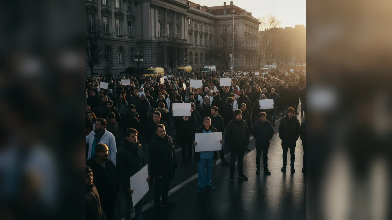 Proteste în Sănătate: Angajații cer dialog și modificări la legea salarizării, amenințând cu greva generală