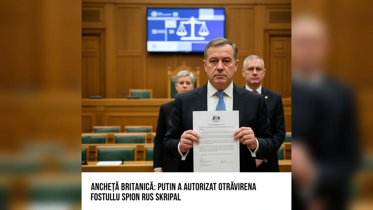 Putin a aprobat otrăvirea fostului spion rus Skripal