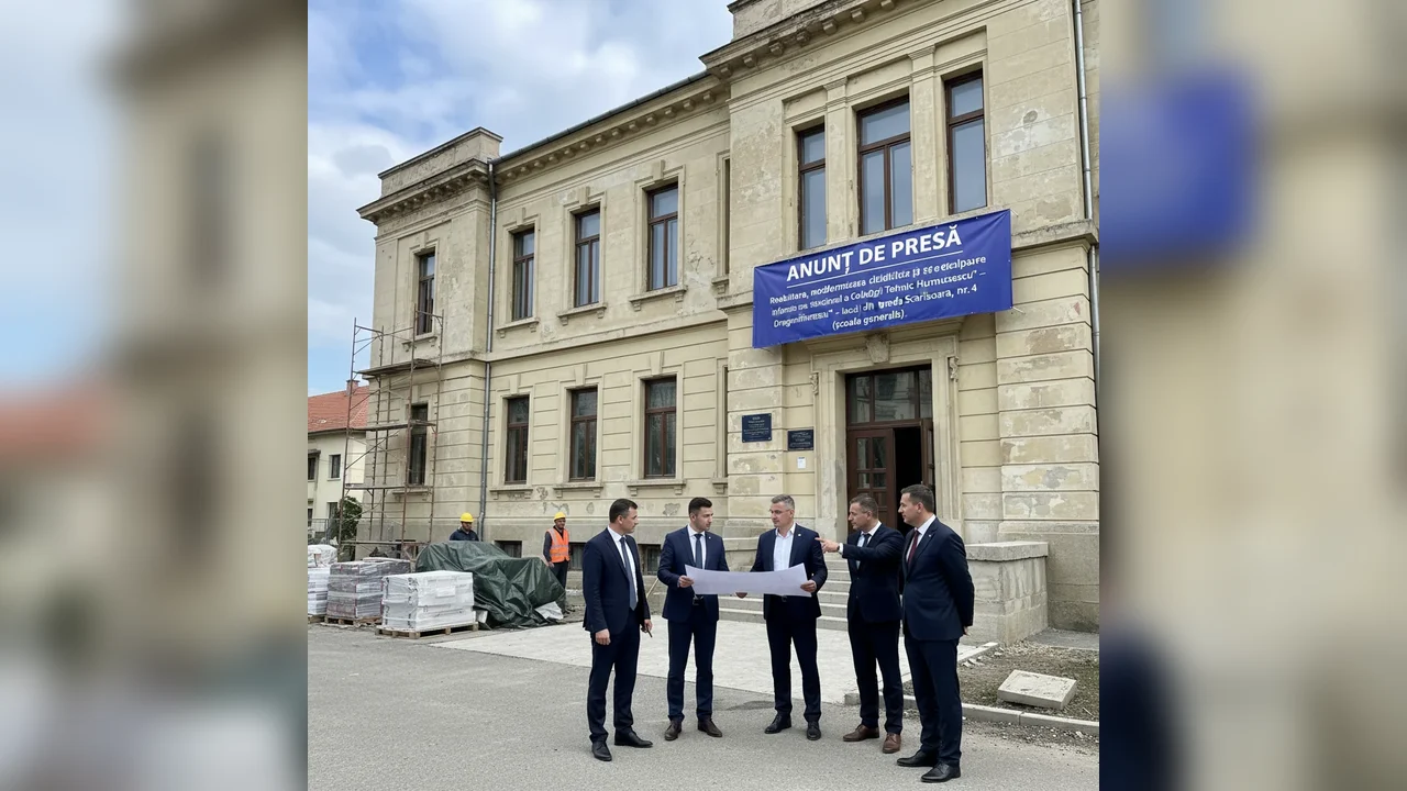 Reabilitarea și modernizarea clădirilor Colegiului Tehnic Energetic Dragomir Hurmuzescu – locația Școala Generală de pe strada Scărișoara, nr. 4