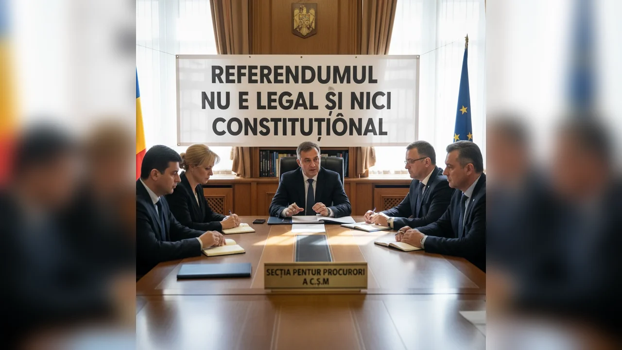 Referendumul este nelegal și neconstituțional